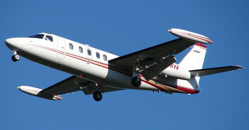 IAI 1123 Westwind; representative family photograph, exact configuration may differ.