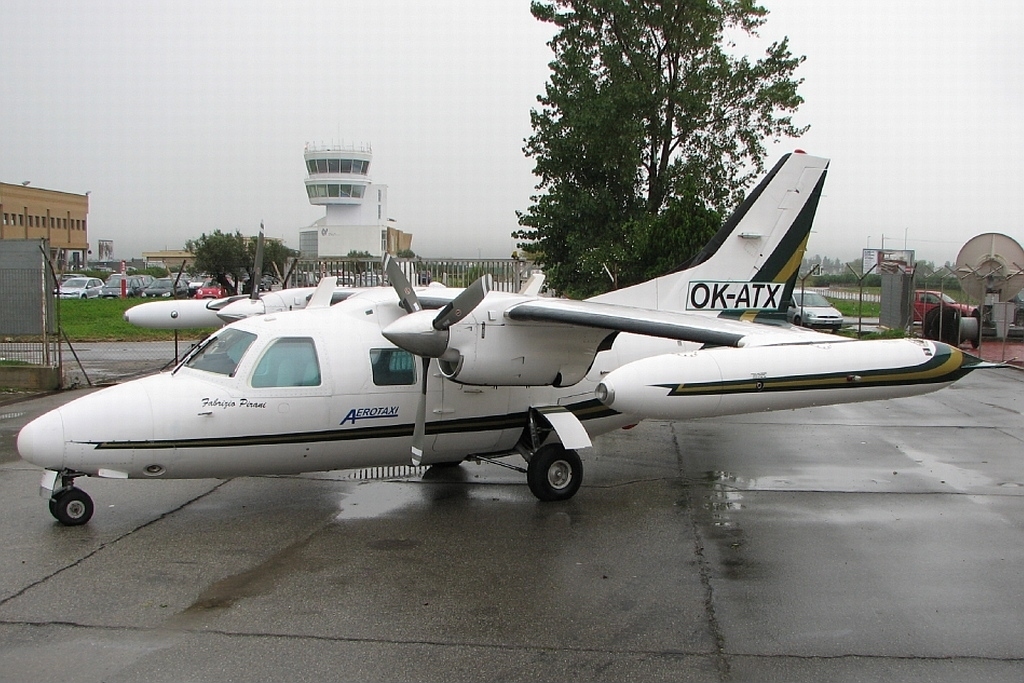 Sun Fly s.r.l. (provozovatel: Air Prague) Representative ICAO MU2 family; configuration may differ.