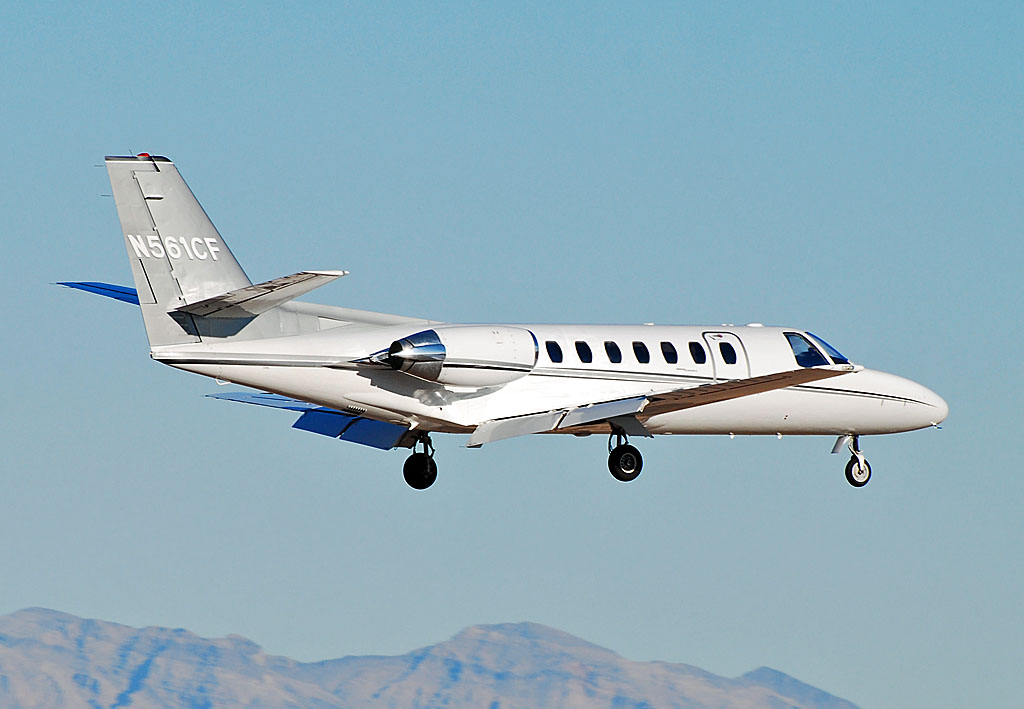 Cessna 560 Citation 5; representative family photograph, exact configuration may differ.