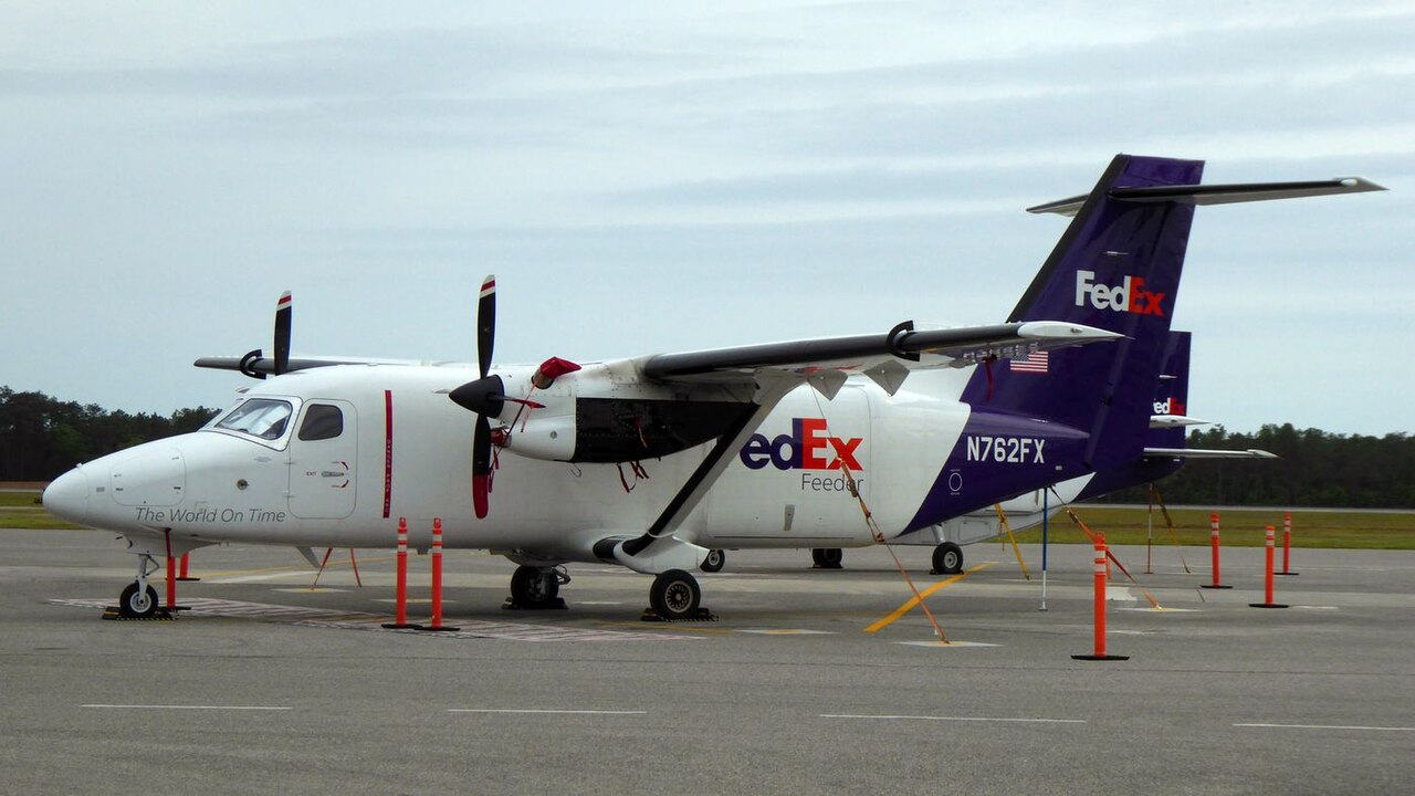 SkyCourier freighter — passenger configuration specifications below.